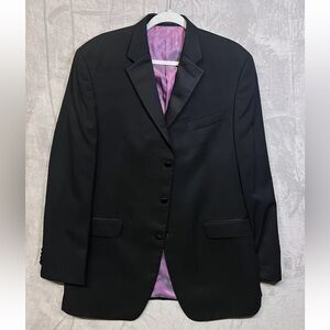 Sean John Black Sportscoat Blazer Suit Jacket 40R
